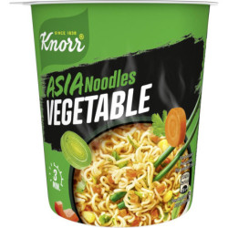 KNORR ASIA NOODLES ALLE VERDURE PRONTI IN 3 MINUTI 63 GR.
