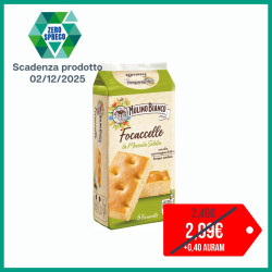 MULINO BIANCO FOCACCELLE ALL'OLIO EXTRAVERGINE DI OLIVA 198 GR.