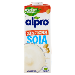 ALPRO BEVANDA ALLA SOIA SENZA ZUCCHERI 100% VEGETALE 1 LT.