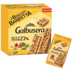 GALBUSERA BISCO BARRETTA DI CEREALI RICCA DI PROTEINE 180 GR.