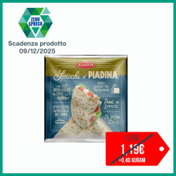 ALIMENTA SPICCHI DI PIADINA CON OLIO EXTRAVERGINE DI OLIVA PRONTI IN 1 MINUTO 5 SPICCHI 250 GR.