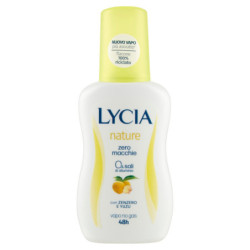 LYCIA NATURE DEODORANTE ZERO MACCHIE CON ZENZERO E YUZU 48H 75 ML.