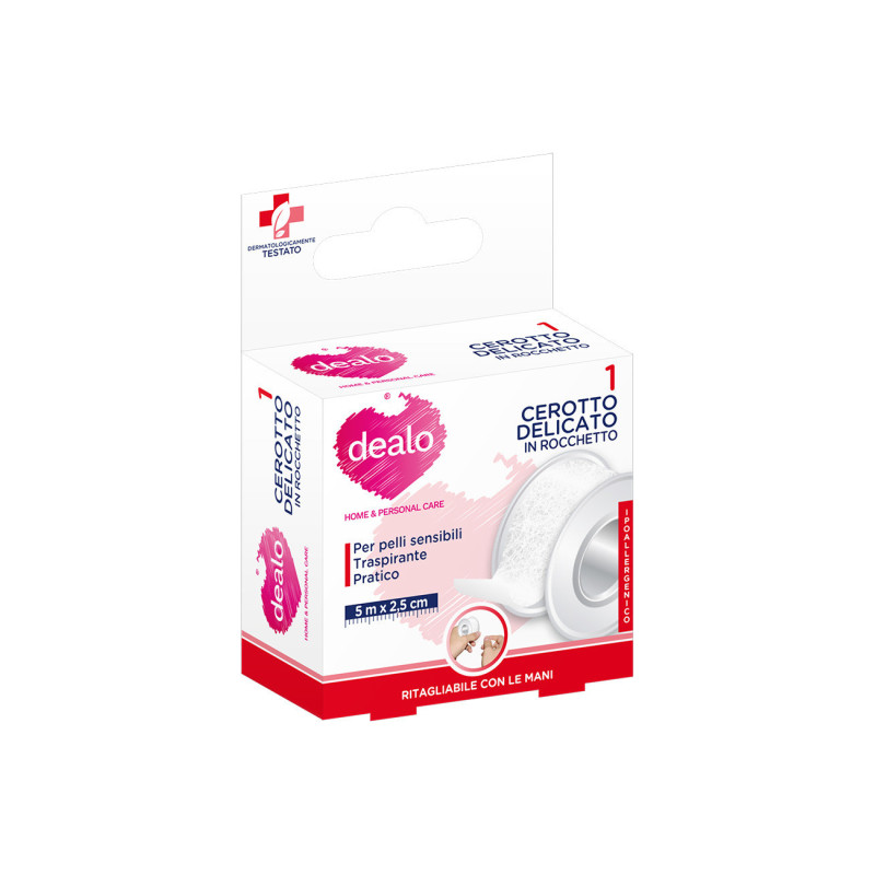 DEALO CEROTTO DELICATO IN ROCCHETTO 2,5CMx5MT.