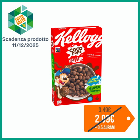KELLOGG'S CEREALI COCO POPS PALLINE 330 GR.