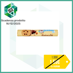 MULINO BIANCO BAIOCCHI AL CACAO IN TUBO 168 GR.