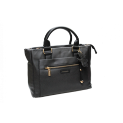 BORSA BAULETTO NAJ OLEARI COLORE NERO 31x25x11CM.