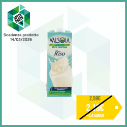 VALSOIA BEVANDA A BASE DI RISO 1 LT.
