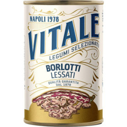 VITALE FAGIOLI BORLOTTI IN LATTA 400 GR.