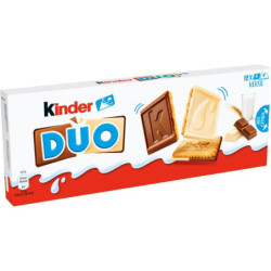 KINDER DUO MILK/WHITE 150 GR.
