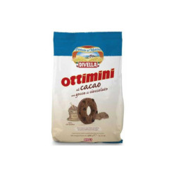 DIVELLA BISCOTTI OTTIMINI CACAO 400 GR.