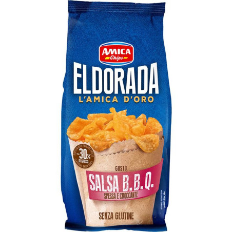 AMICA CHIPS ELDORADA BARBEQUE 130 GR.