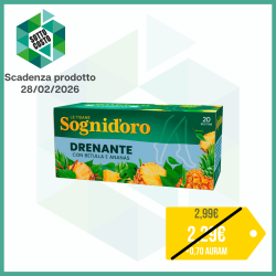 SOGNI D'ORO TISANA DRENANTE CON BETULLA E ANANAS 20 BUSTINE