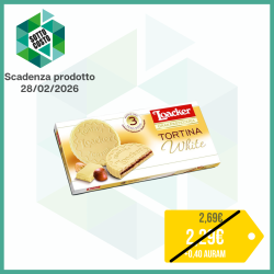 LOACKER TORTINA WHITE 3x21 GR.