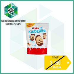 KINDER BISCOTTI KINDERINI 250 GR.