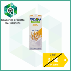 VALSOIA BEVANDA A BASE DI AVENA 1 LT.