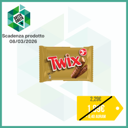 TWIX CONFEZIONE DA 3 BARRETTE 3x50 GR.