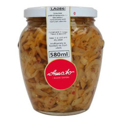 AMATO I BUONI SAPORI MELANZANE SOTTACETO A FILETTI 580 ML.