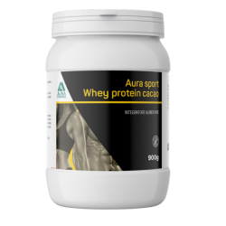 AURA PHARMA AURA SPORT WHEY PROTEIN GUSTO CACAO 900 GR.