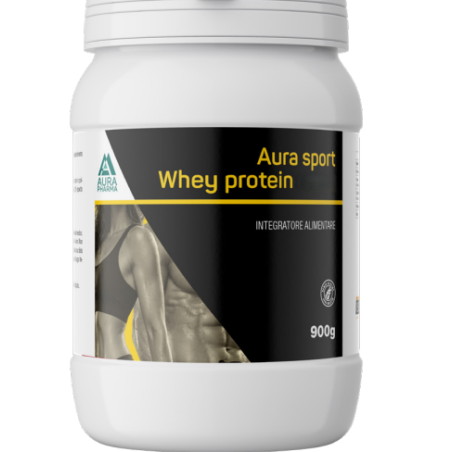 AURA PHARMA AURA SPORT WHEY PROTEIN GUSTO VANIGLIA 900 GR.