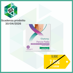 WIREPHARMA PANCIA PIATTA INTEGRATORE ALIMENTARE PER L'ELIMINAZIONE DEI GAS E LA FUNZIONE DIGESTIVA 10 STICK 15 GR.