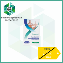 WIREPHARMA ANSIOMIN INTEGRATORE ALIMENTARE PER IL RILASSAMENTO E IL BENESSERE MENTALE 10 STICK 100 ML.