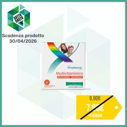 WIREPHARMA MULTIVITAMINICO INTEGRATORE ALIMENTARE MULTIVITAMINICO E MULTIMINERALE 10 STICK 30 GR.