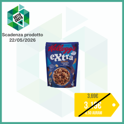 KELLOGG'S EXTRA GRANOLA CON CIOCCOLATO AL LATTE 375 GR.