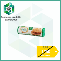 GULLÓN CUOR DI CEREALE CLASSICO BISCOTTI INTEGRALI CON FIOCCHI DI AVENA 280 GR.
