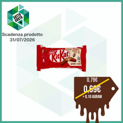 KITKAT ORIGINAL CIOCCOLATO AL LATTE 41,5 GR.