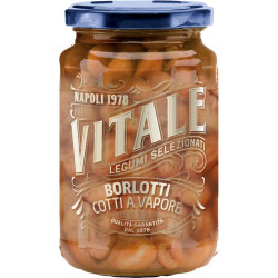 VITALE FAGIOLI BORLOTTI IN VETRO 350 GR.