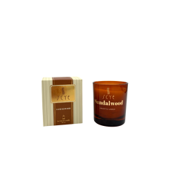 SCYE CANDELA IN BICCHIERE AL PROFUMO DI SANDALO 180 GR.