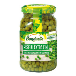 BONDUELLE PISELLI EXTRA FINI IN VETRO GR.330