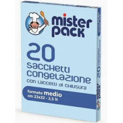 MISTER PACK SACCHETTI GELO 23X32 20PZ