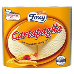 FOXY ASCIUGATUTTO CARTA PAGLIA 2 MAXI ROTOLI