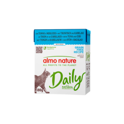 Almo Nature Daily Tonno e Merluzzo Cibo Umido per Gatti - 380g