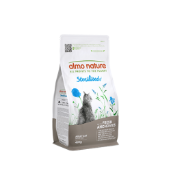 Almo Nature Functional Sterilised con Acciughe Fresche Crocchette per Gatti - 2kg