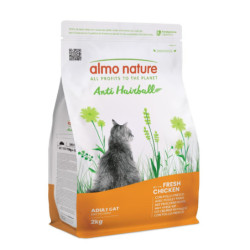 Almo Nature Functional Anti-Hairball con Pollo Fresco Crocchette per Gatti - 2kg