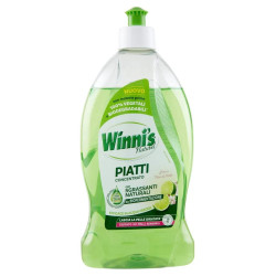 WINNI'S DETERSIVO PER PIATTI CONCENTRATO AL LIME E FIORI DI MELA 480 ML.