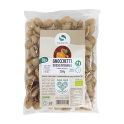 SALVIA GNOCCHETTI DI RISO INTEGRALE BIO - SENZA GLUTINE - 250G