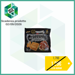 FORNO DAMIANI CROCCANTELLE GUSTO PROSCIUTTO 180 GR. - 6 CONFEZIONI DA 30 GR.