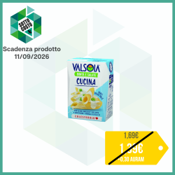 VALSOIA PANNA DA CUCINA 100% VEGETALE 200 GR.