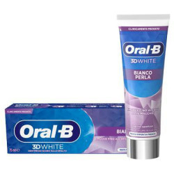 ORAL-B DENTIFRICIO 3D WHITE BIANCO PERLA 75ML