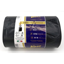 THE BEST SACCHI IMMONDIZIA NERI 55x70  LT.