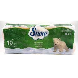 SNOW CARTA IGIENICA CLASSIC 2 VELI  10 ROTOLI