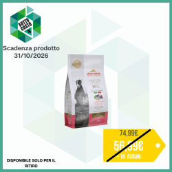 ALMO NATURE HFC DOG ADULT M/L: CROCCHETTE SALMONE 8 KG