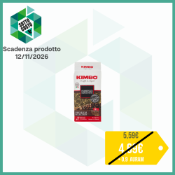 KIMBO CAFFE' MACINATO ESPRESSO NAPOLETANO PREMIUM SELECTION 250 GR.