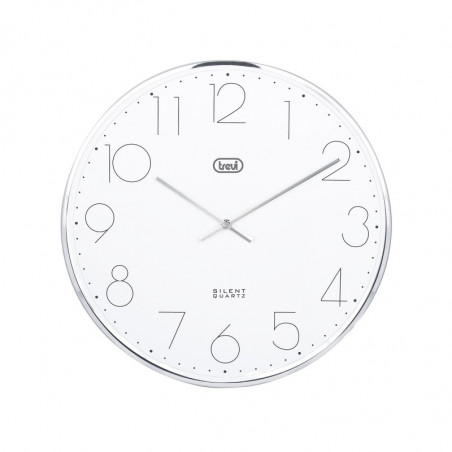 Orologio da Parete 30 cm Trevi OM 3512 S Silver